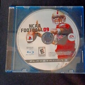 NCAA football 09 ps3 disc only